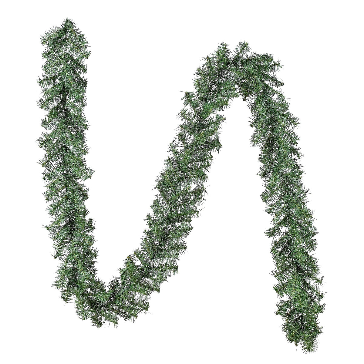 Holiday Time Non-Lit Branch Christmas Garland - 9 ft