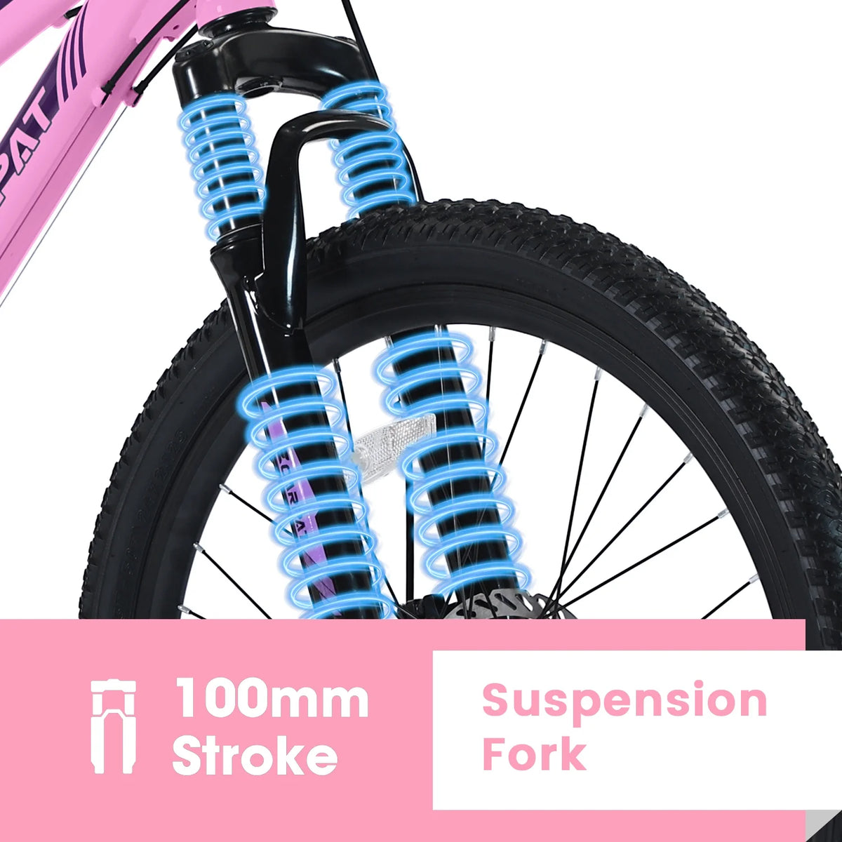 Ecarpat 26 in Mountain Bike Adults Womens Mountain Bicycles with Dual Disc Brakes Shimano 21 - Speed Full Suspension MTB Bicycles for Outdoor Commuting Exercise, Multi Colors
