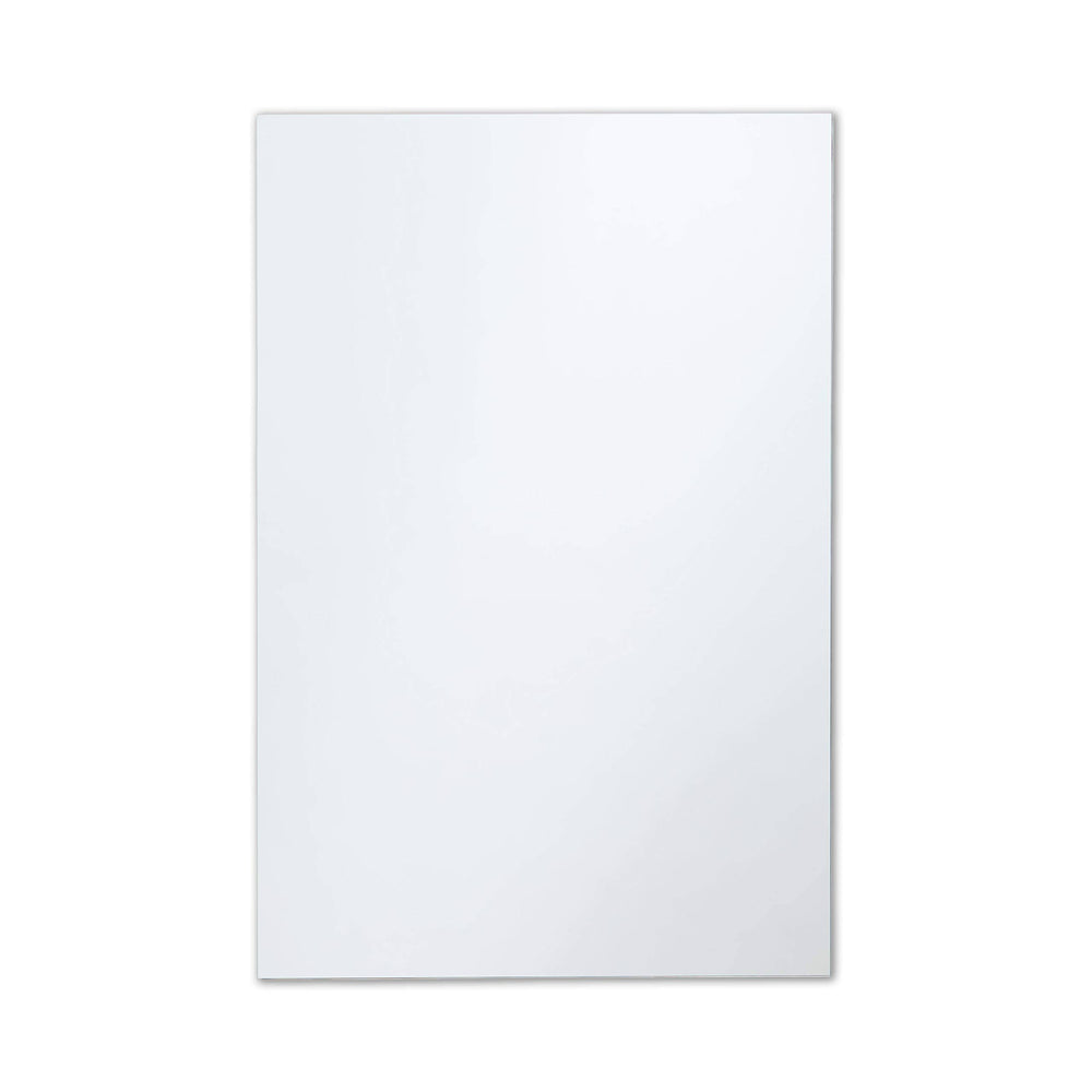 Bevel 16" x 24" Frameless Rectangle Bathroom Wall Mirror