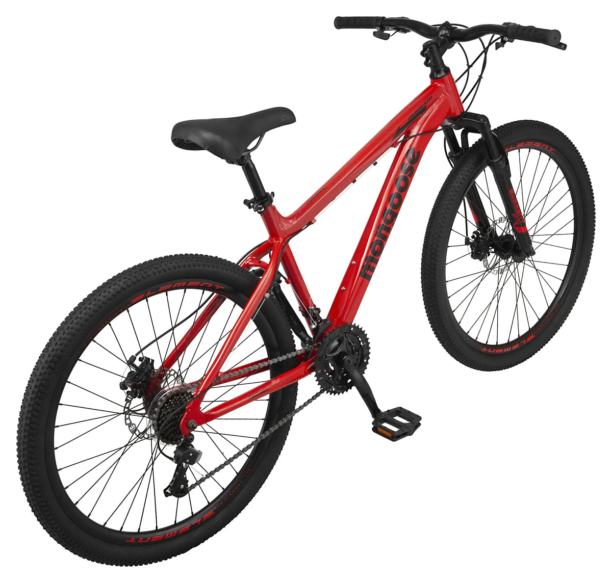 26 - In. Durham Unisex Mountain Bike, Red and Black, 21 Speeds