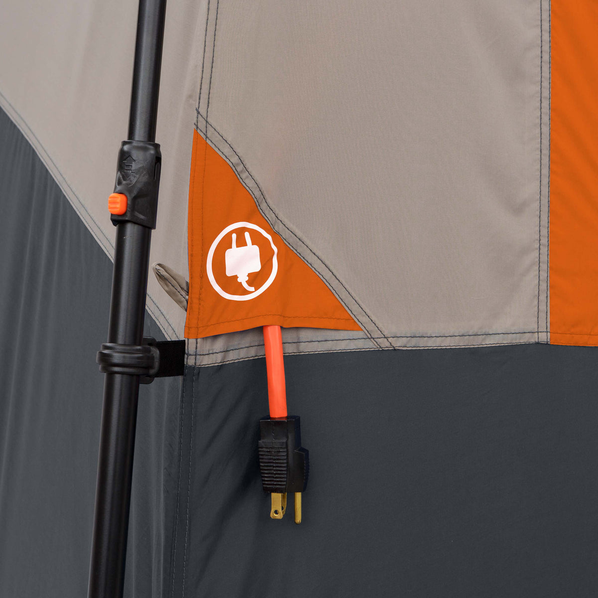 Ozark Trail 10 - Person Instant Cabin Tent - 2 - Room Family Camping Tent with Rainfly