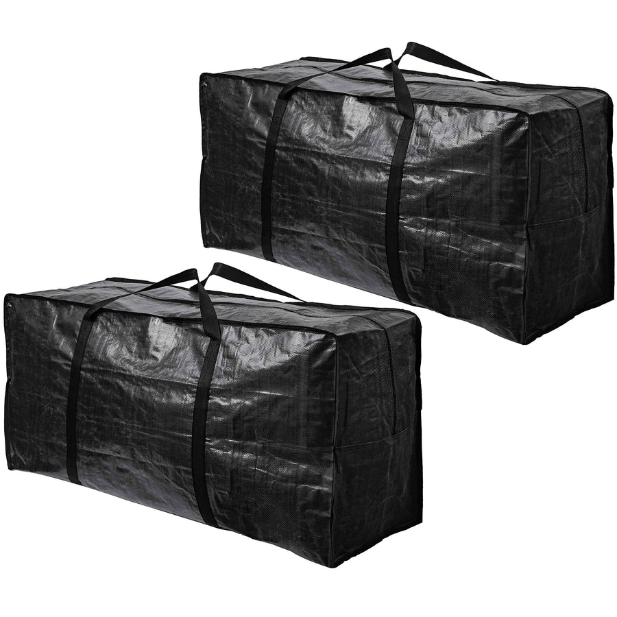 BAG-THAT! 2 Pack XXL Moving Bags, Jumbo Extra Large Heavy Duty Stronger Handles Wrap Around Storage Bags Moving Totes Storage Totes Zippered
