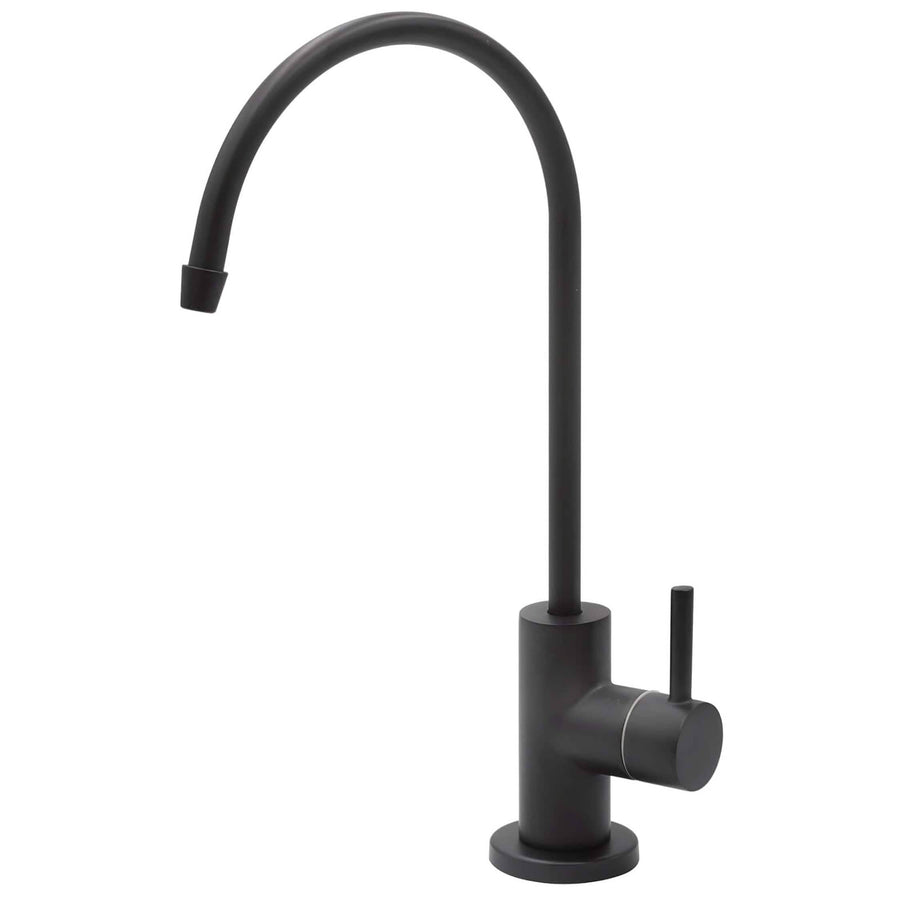 Express Water Modern Water Filter Faucet - Stainless Steel Matte Black Faucet - 100% Lead - Free Drinking Water Faucet