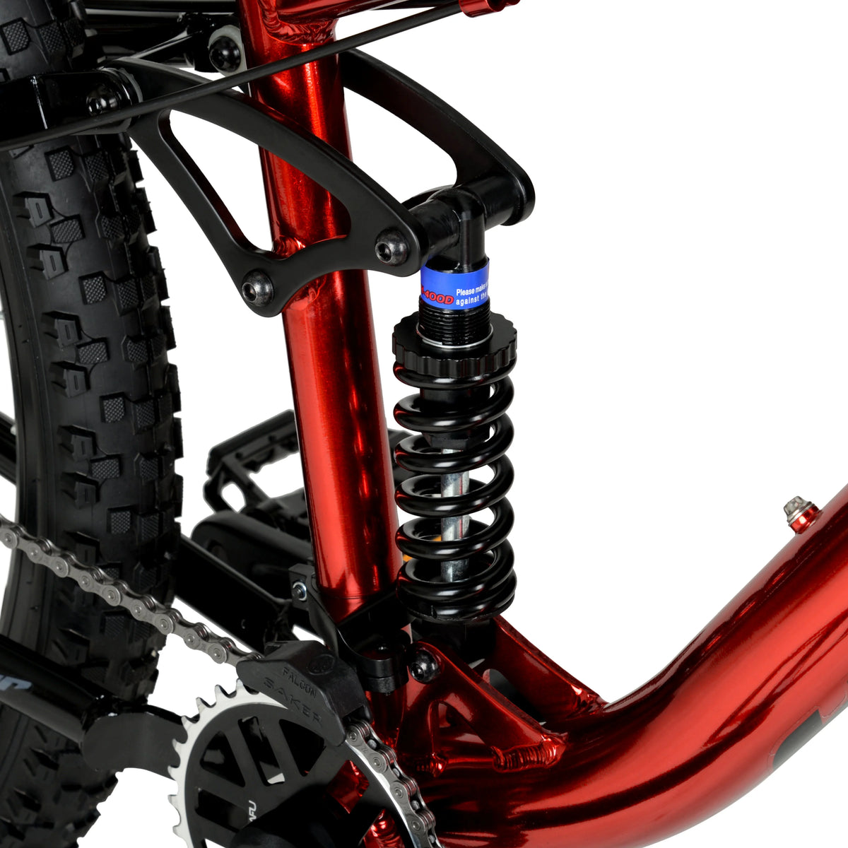 29" Hyper Explorer Dual Suspension Mountain Bike, Adults Age 13+, Red