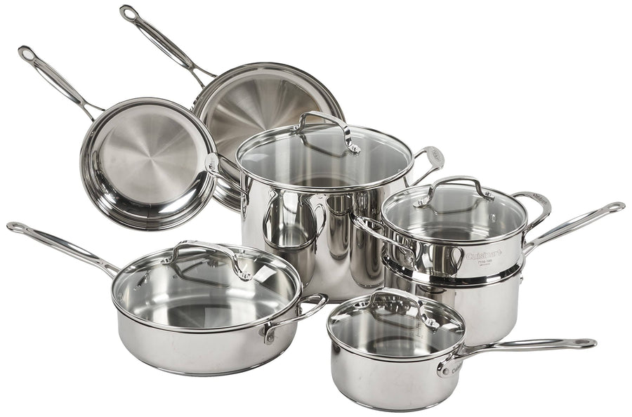 Cuisinart 77 - 11g Chef's Classic Stainless 11-Piece Cookware Set