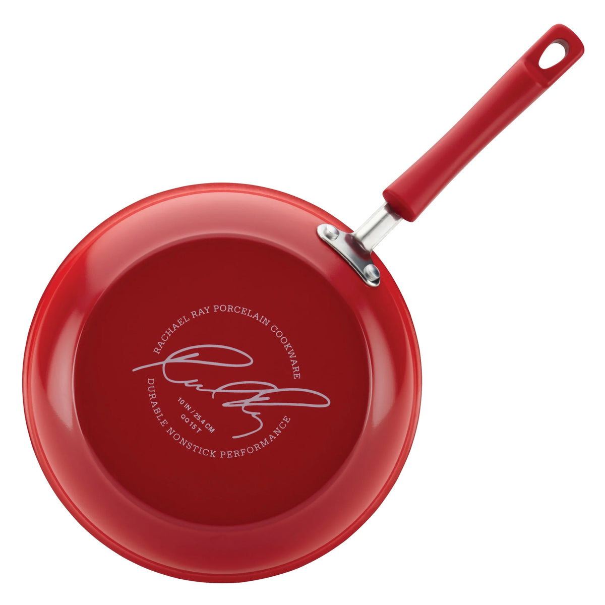 Rachael Ray 15 - Piece Nonstick Pots and Pans Set/Cookware Set, Marine Blue