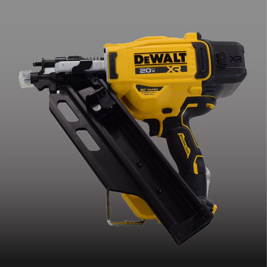 DEWALT DCN930B 20V MAX PNEUMATIC BRUSHLESS CORDLESS 30 PAPER TAPE FRAMING NAILER (TOOL ONLY)