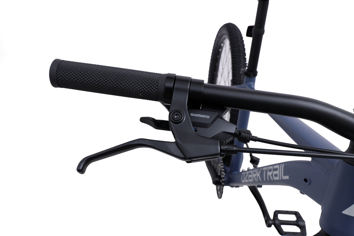 27.5" Ozark Trail M.2 Ridge Mountain Bike, Medium Frame, Fits Riders 5'3" - 5'8", Blue, Adult, Unisex