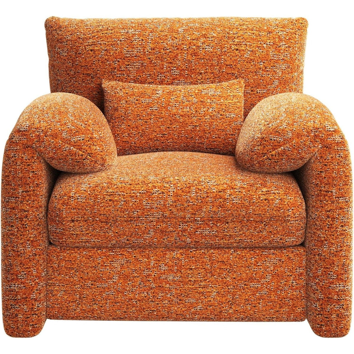 AECOJOY Oversized Armchair, Chenille Mid Century Accent Chair, Comfy Upholstered Single Sofa, Extra Wide Reading Chairs
