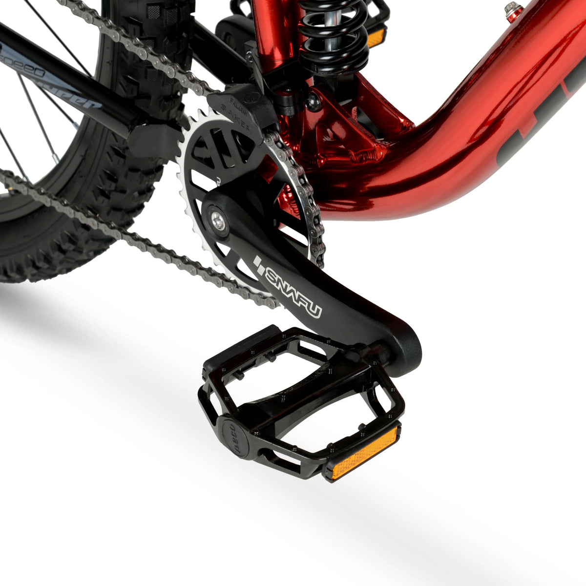 29" Hyper Explorer Dual Suspension Mountain Bike, Adults Age 13+, Red