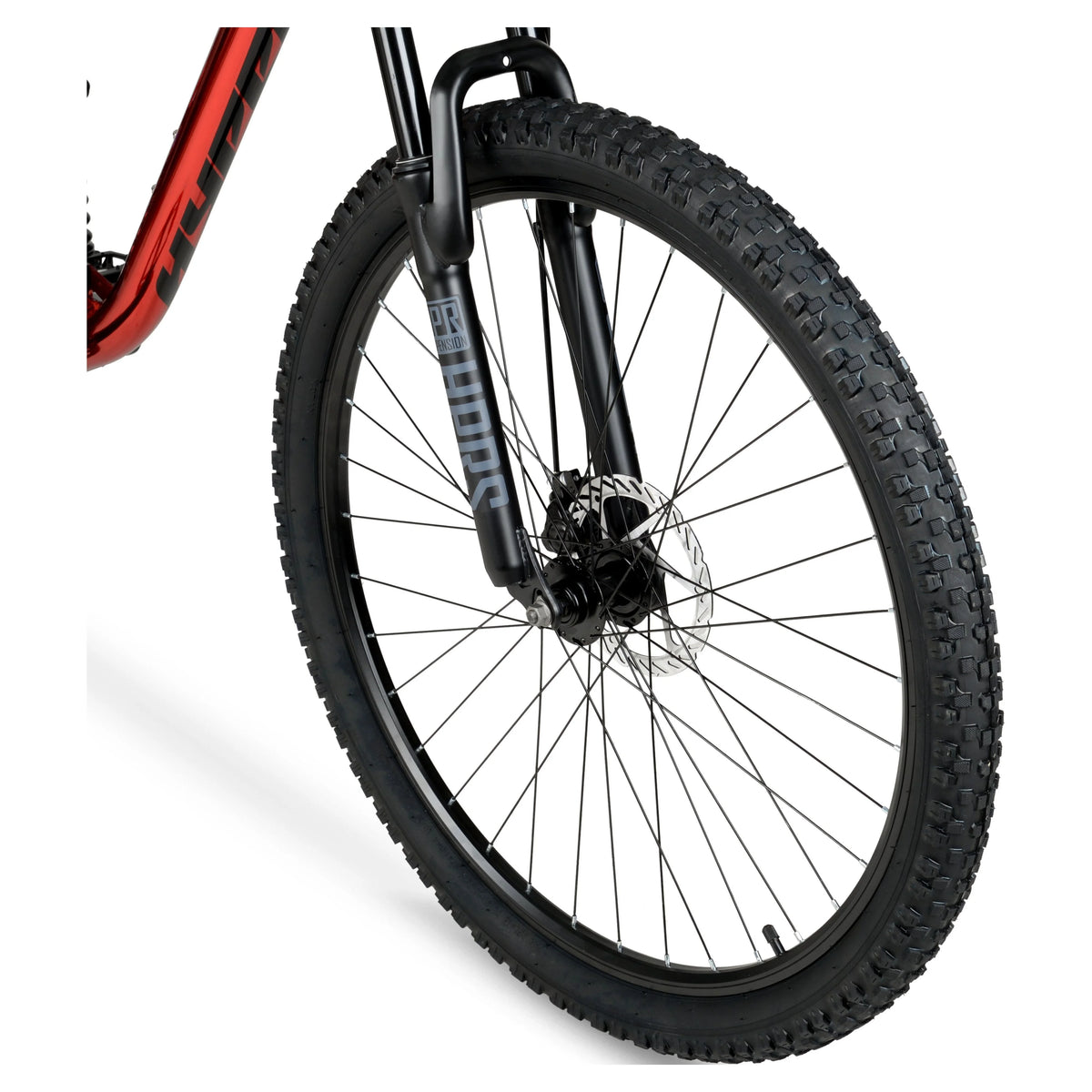 29" Hyper Explorer Dual Suspension Mountain Bike, Adults Age 13+, Red
