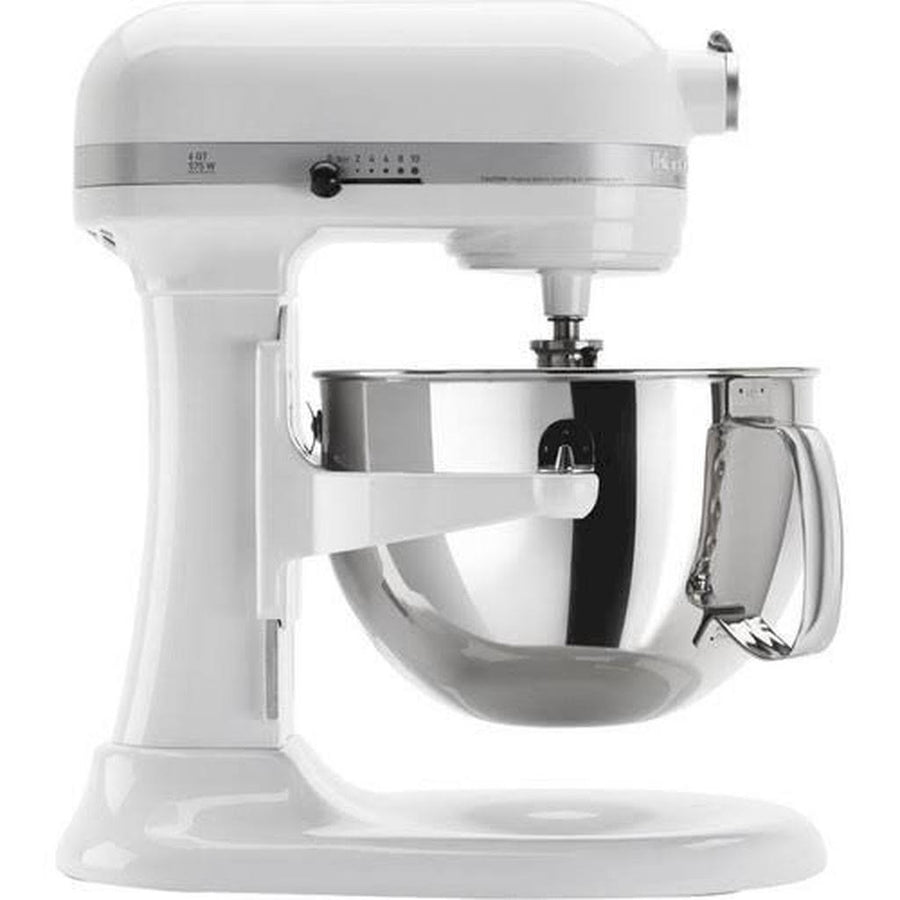 KitchenAid KP26M1XWH - Professional 600 Series 6 - Quart Stand Mixer (White)
