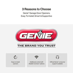 Genie Chain Drive 750 3/4 Hpc Garage Door Opener W/Battery Backup - Heavy Duty