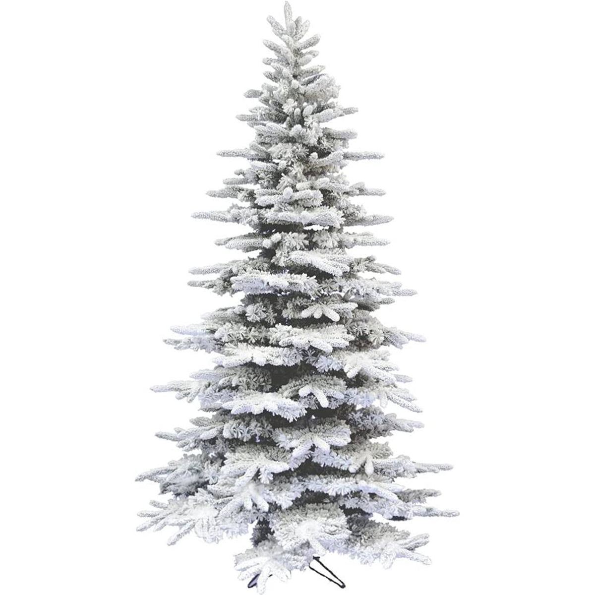 Fraser Hill Farm 9-ft. Flocked Pine Valley Christmas Tree