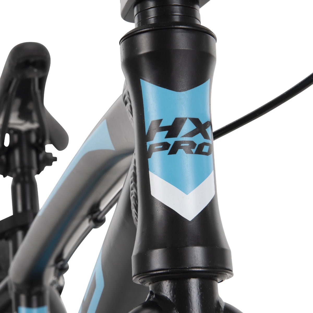 20 - Inch BMX Bikes HX - Pro Bike, Black with Teal, Aluminum Frame