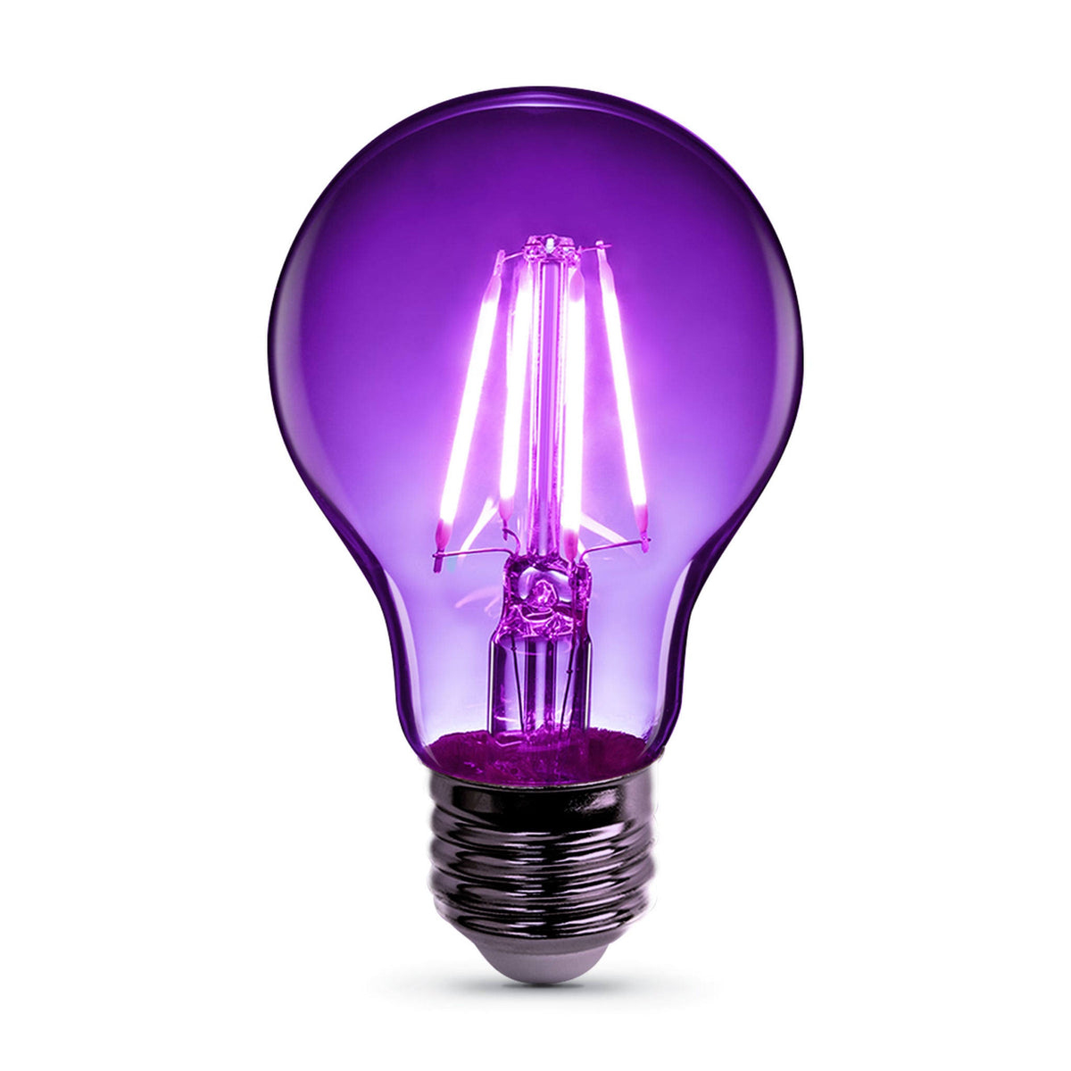 Feit Electric A19 Filament LED Bulb Purple 30W