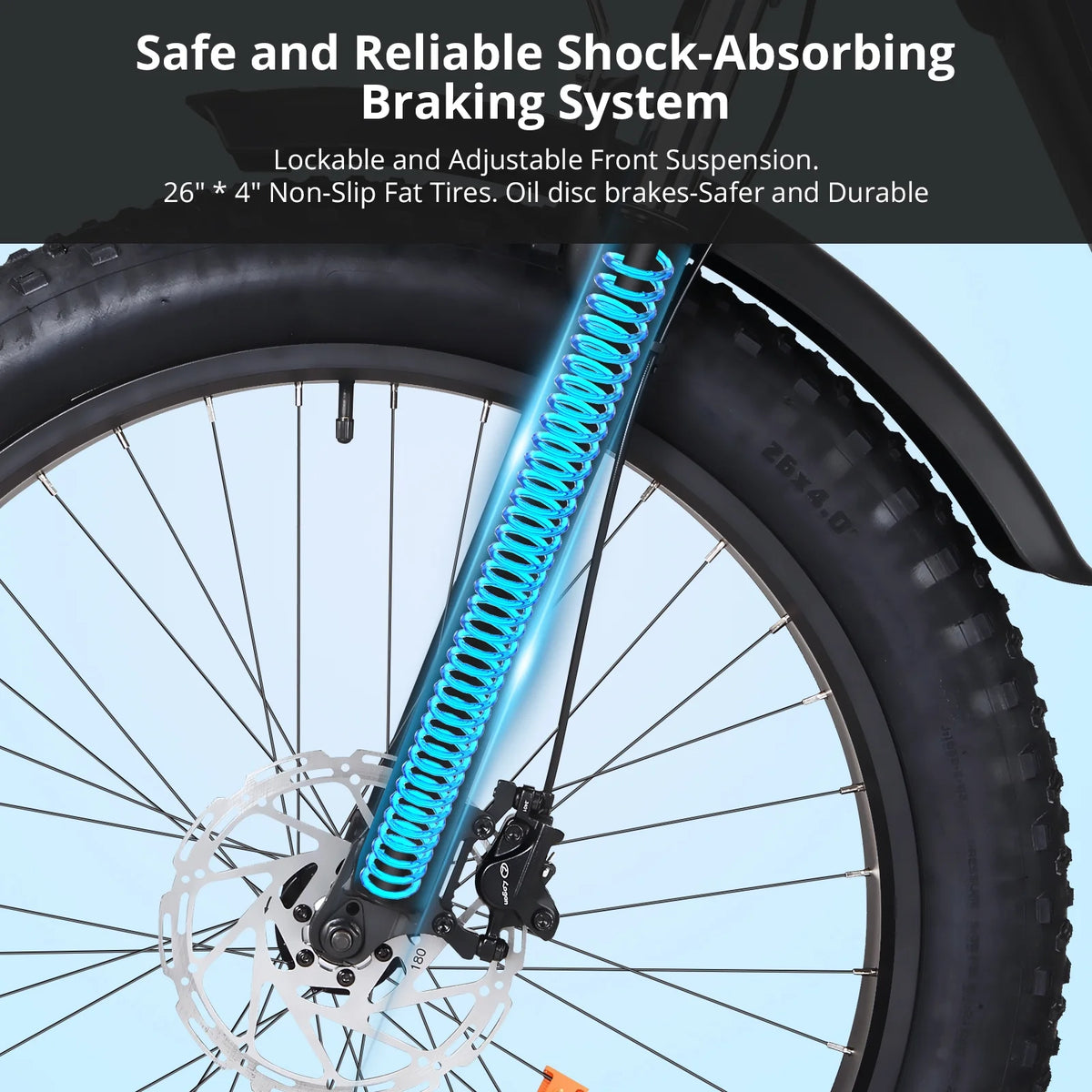 Electric Bike for Adults, 1000W E Bikes for Men, 26" Fat Tire Electric Bikes, 48V 17.5AH Battery, 28MPH, 7 Speed&Dual Hydraulic Disc Brakes, LCD Screen, 60miles Range, Electric Mountain Bicycle