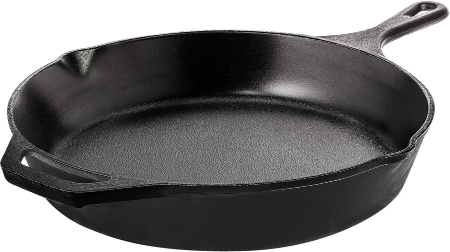 Utopia Kitchen - Saute Fry Pan - Chefs Pan, Pre - Seasoned Cast Iron Skillet - Nonstick Frying Pan 10.25 inch - Safe Grill Cookware for Indoor &