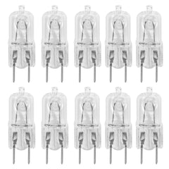 12Vmonster 10 Pack G8 20watt 120V Halogen Light Bulbs JCD Type 110V 130V 20W T4