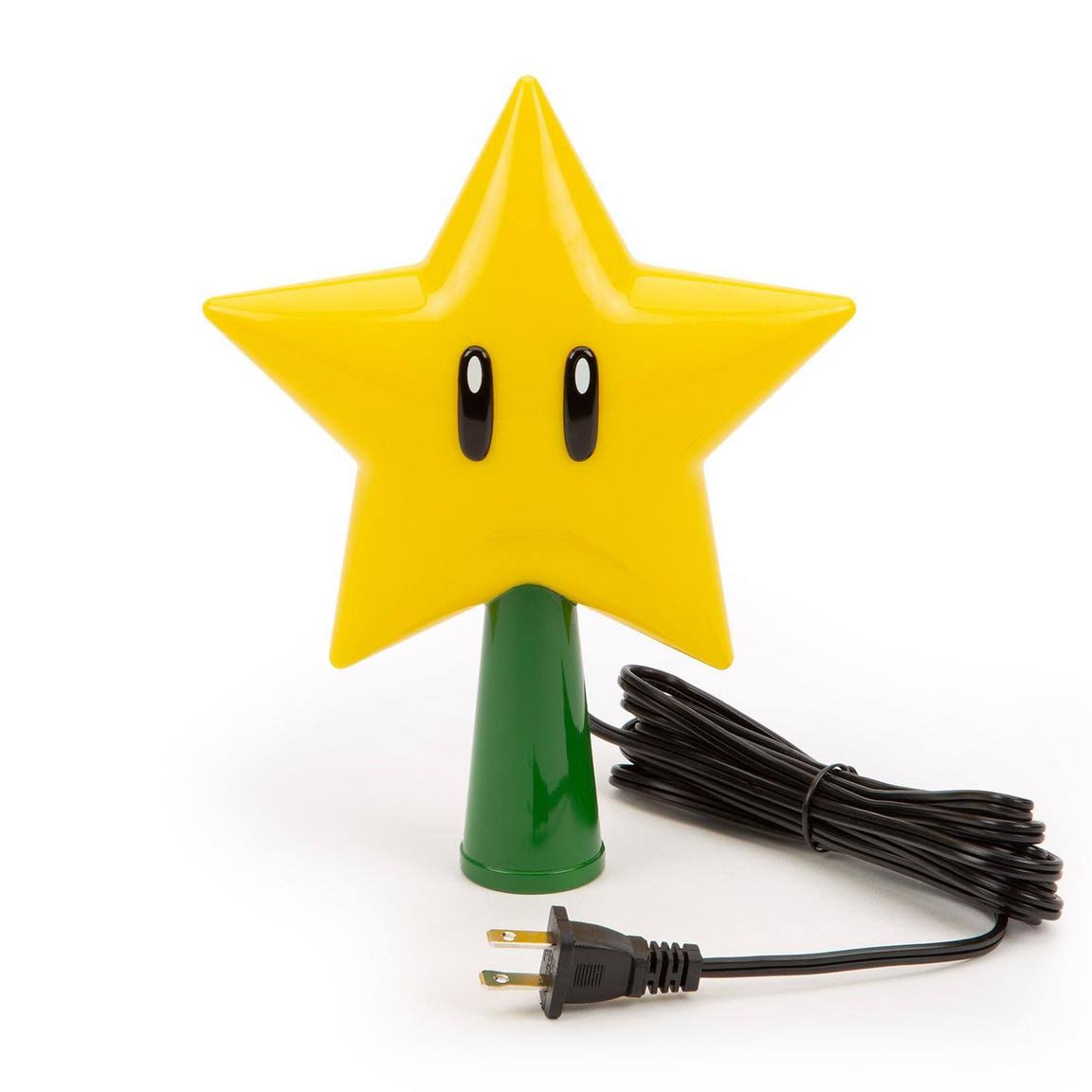 Sunrise Identity Super Mario Star 9-in Christmas Tree Topper
