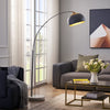 Rosén GARDEN Arc Floor Lamp, Modern Reading Light for Living Room, Bedrooms and Office, Light Direction Adjustable, Bulb Not Included