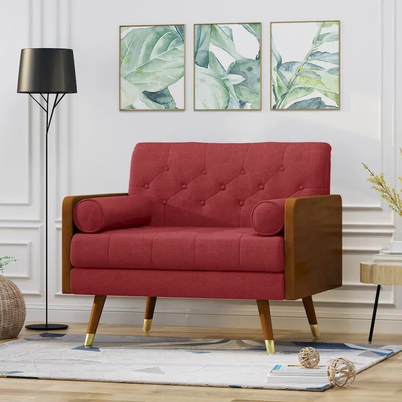 Frankie Mid - Century Modern Club Chair by Christopher Knight Home
