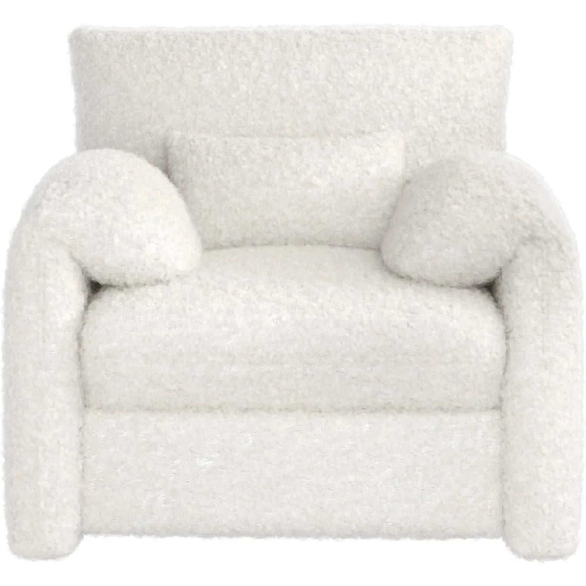 AECOJOY Oversized Armchair, Chenille Mid Century Accent Chair, Comfy Upholstered Single Sofa, Extra Wide Reading Chairs