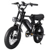 AVDL Electric Bike, 16" Fat Tire Ebike, 500W Motor, 48V 12ah Removable Battery, 4x Suspension, 38 Miles Pure Electric, 55 Miles Pedal