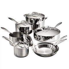 Tramontina Stainless Steel 12pc Cookware Set