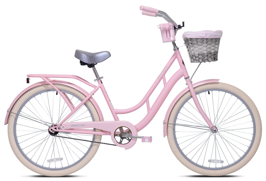 BCA 26 In. Charleston Adult Female Cruiser Bike, Pink