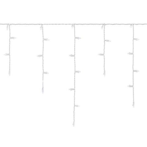 Home Accents Holiday 200 Cool White Dome LED Icicle Lights
