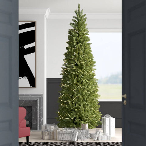 Kingswood Fir Slender Green Christmas Tree Andover Mills Size: 9' H